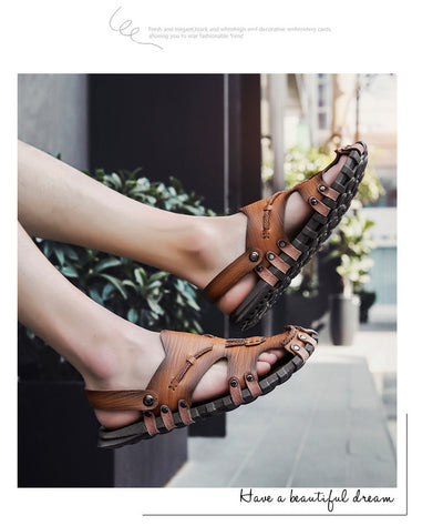 Sandalias Grandes para Hombre - Zapatos de Playa Transpirables Antideslizantes - Image 23