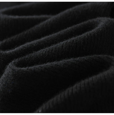 Pantalones de Lana Cintura Alta Relajados de Corte Recto - Image 28