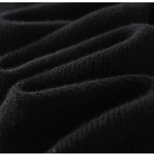 Pantalones de Lana Cintura Alta Relajados de Corte Recto - Image 28