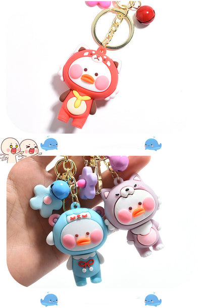 Llavero Pato Dudu de Epoxy - Adorable Accesorio Cartoon Viral - Image 22