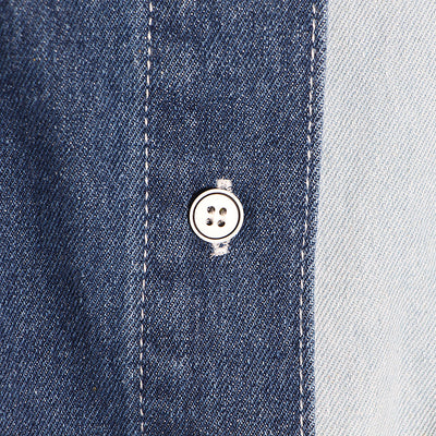 Camisa Suelta para Mujer con Contraste de Costuras - Image 16
