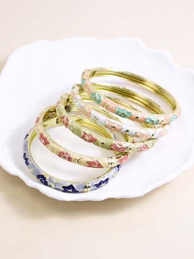Pulsera de Esmalte Floral para Mujer - Image 13