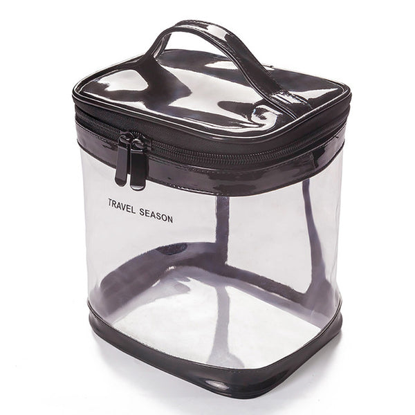 Bolsa de Cosméticos Transparente de Gran Capacidad Impermeable - Image 4