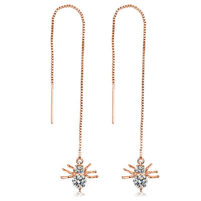Pendientes Colgantes de Estrella con Borla Trasera - Image 13