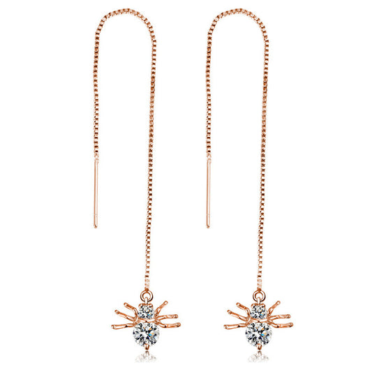 Pendientes Colgantes de Estrella con Borla Trasera - Image 13