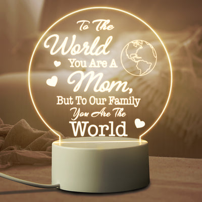 Lámpara LED Nocturna para Mamá - Luz Cálida de Cabecera - Image 33