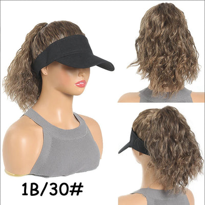 Peluca Ondulada con Capucha y Coleta de Personalidad para Mujer - Image 8