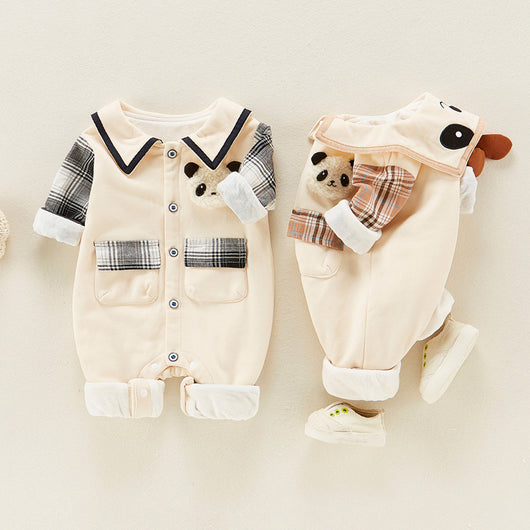 Pijama Enterizo para Bebé Primavera Otoño Unisex Recién Nacido - Image 10