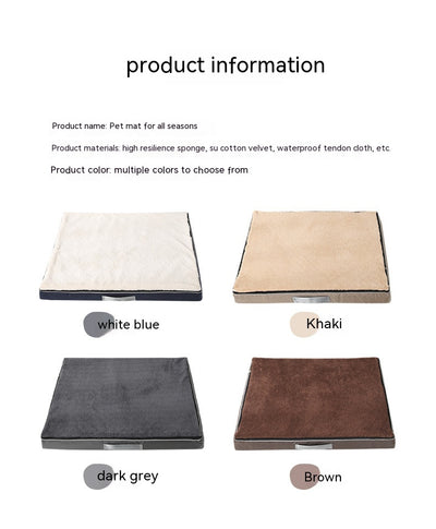 Cama Térmica Impermeable para Mascotas - Espuma Viscoelástica Otoño Invierno - Image 12