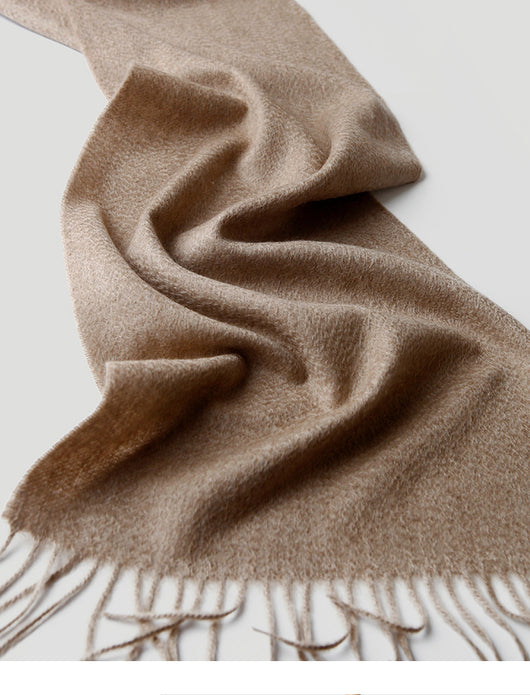 Bufanda de Cachemira Pura Colores Sólidos para Otoño e Invierno - Image 53