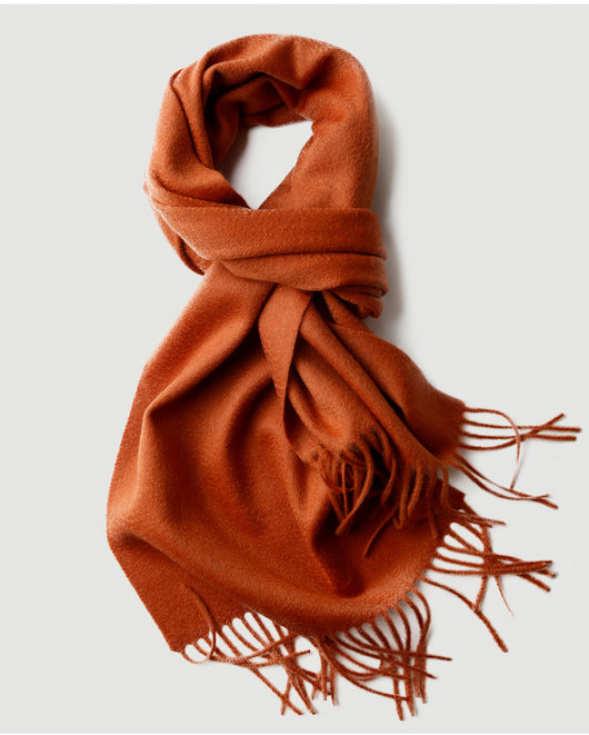 Bufanda de Cachemira Pura Colores Sólidos para Otoño e Invierno - Image 56