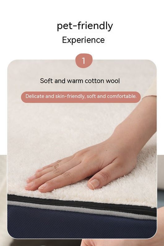 Cama Térmica Impermeable para Mascotas - Espuma Viscoelástica Otoño Invierno - Image 15
