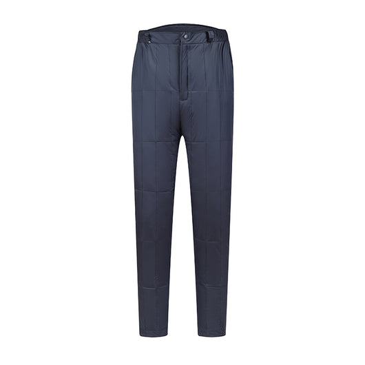Pantalones de Algodón Grueso Cintura Alta Oversized Rectos para Hombre - Image 16