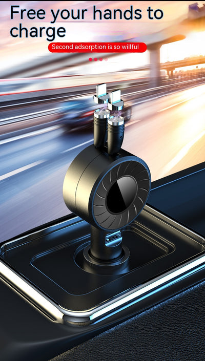 Cargador Telescópico para Auto 5A Multifuncional con Cable de Datos - Image 12