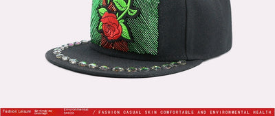 Gorra de Béisbol Hip Hop con Cadena Cruzada - Image 16