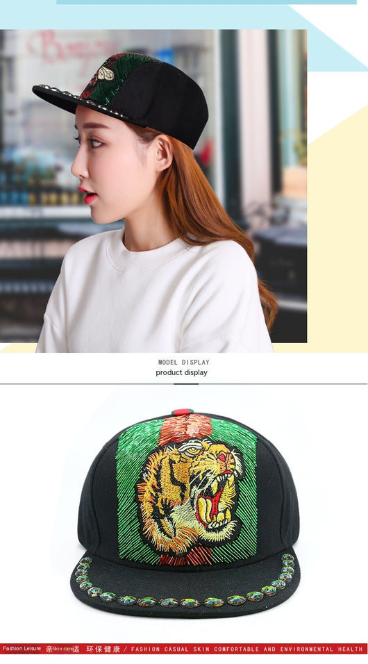 Gorra de Béisbol Hip Hop con Cadena Cruzada - Image 17