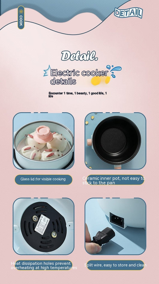 Cocineta Eléctrica Compacta para Estudiantes y Espacios Pequeños - Image 14
