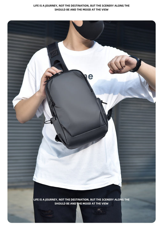 Bolsa Mensajero Oxford para Hombre - Resistente y Minimalista - Image 9