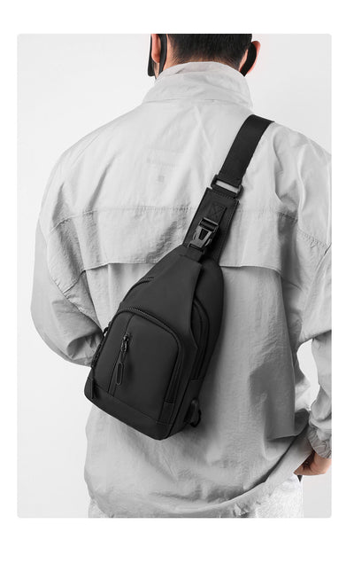 Bolsa Deportiva Impermeable para el Pecho con Múltiples Compartimentos - Image 10