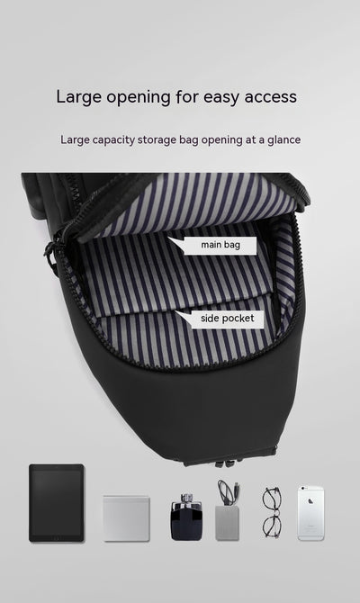 Bolsa Deportiva Impermeable para el Pecho con Múltiples Compartimentos - Image 14