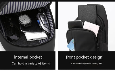 Bolsa Deportiva Impermeable para el Pecho con Múltiples Compartimentos - Image 15
