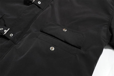 Abrigo de Invierno para Hombre con Cuello de Piel y Cierre de Metal - Image 29