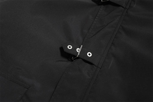 Abrigo de Invierno para Hombre con Cuello de Piel y Cierre de Metal - Image 33