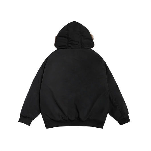Abrigo de Invierno para Hombre con Cuello de Piel y Cierre de Metal - Image 37