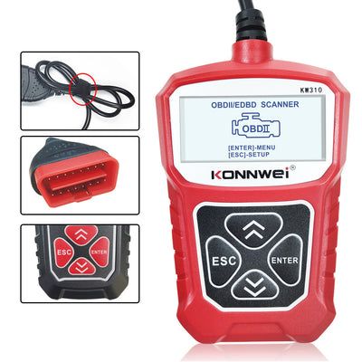 Escáner Diagnóstico Automotriz KW310 con Lector de Códigos - Image 12