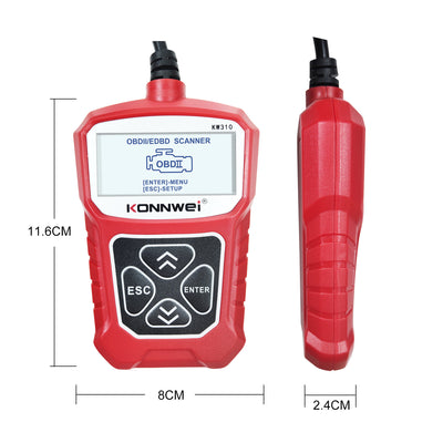 Escáner Diagnóstico Automotriz KW310 con Lector de Códigos - Image 15