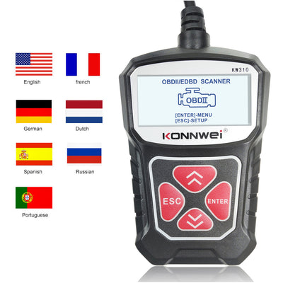 Escáner Diagnóstico Automotriz KW310 con Lector de Códigos - Image 18