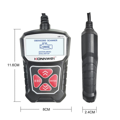 Escáner Diagnóstico Automotriz KW310 con Lector de Códigos - Image 19