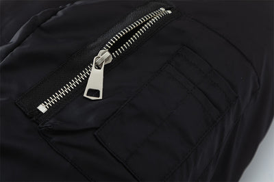 Chaqueta Acolchada Deportiva con Cuello Alto y Mangas Plisadas para Hombre - Image 31