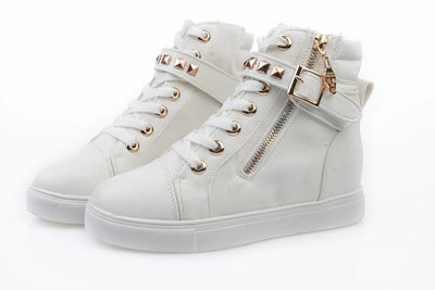 Zapatos de Lona con Remaches y Plataforma Lateral - Image 11