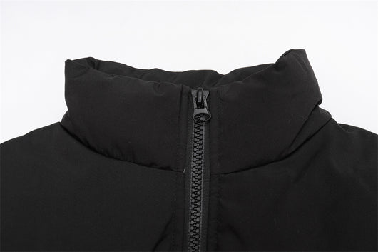 Abrigo de Algodón Grueso con Cuello Alzado y Estampado Flama - Aislante Térmico para Invierno - Image 44