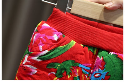 Abrigo Floral Acolchado para Niña - Conjunto de Invierno con Pantalón - Image 25