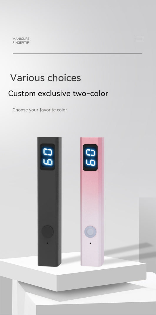 Lámpara Portátil UV LED para Uñas con Pantalla Digital - Image 8