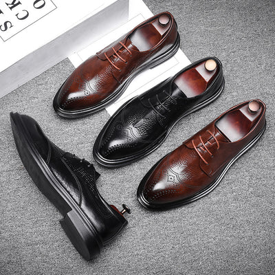 Zapatos de Cuero Brogue Ejecutivo para Hombre - Image 8