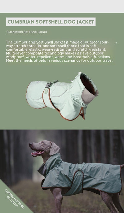 Chaqueta Impermeable para Perros - Abrigo Softshell Cálido y Resistente al Viento - Image 7