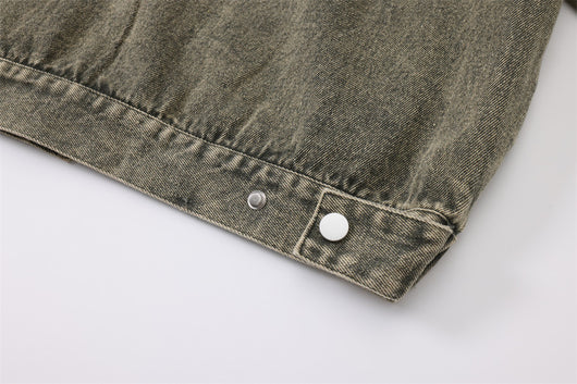 Chaqueta Vaquera Rasgada para Hombre - Estilo Urbano Casual - Image 41