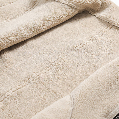 Chaqueta de Solapa en Cashmere, Lana de Cordero y Algodón Premium - Image 9