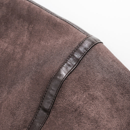 Chaqueta de Solapa en Cashmere, Lana de Cordero y Algodón Premium - Image 23