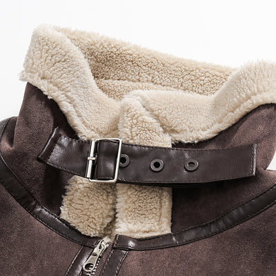 Chaqueta de Solapa en Cashmere, Lana de Cordero y Algodón Premium - Image 24