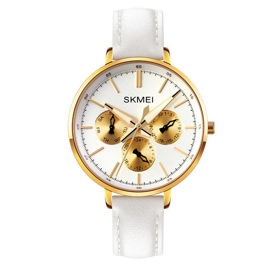 Reloj de Cuero Genuino para Mujer con Diseño Retro y Correa de Seis Pasadores - Image 21