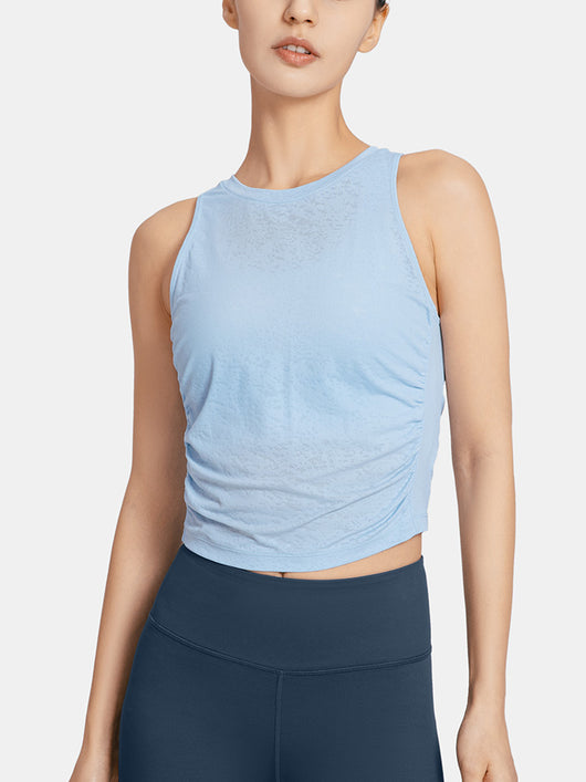 Top Deportivo Sin Mangas para Yoga y Entrenamiento Mujer - Image 10