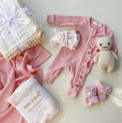 Mono Acanalado Elástico para Bebé Niña - Image 16