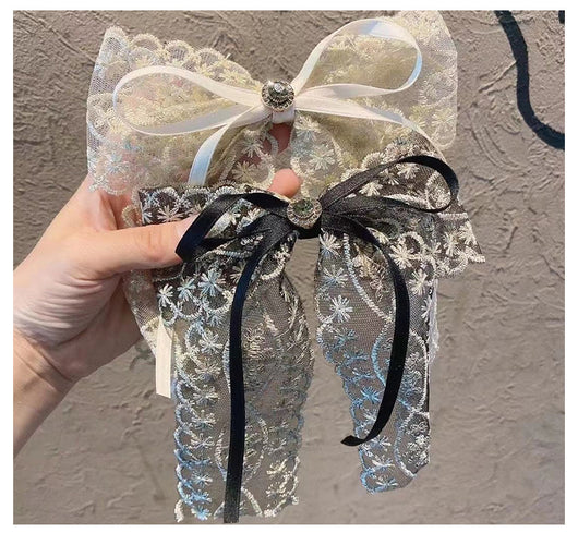 Pasadores con Moño de Encaje para Mujer - Image 18