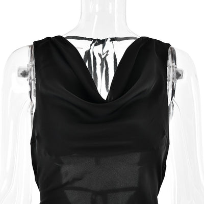 Vestido Largo de Gala con Encaje y Cordones para Mujer - Image 29