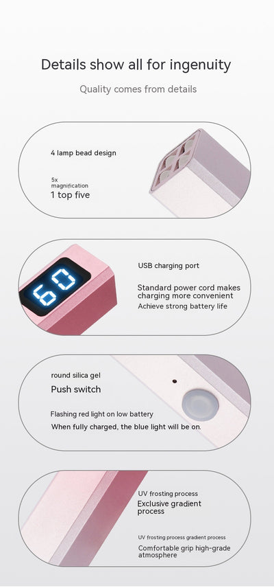 Lámpara Portátil UV LED para Uñas con Pantalla Digital - Image 19