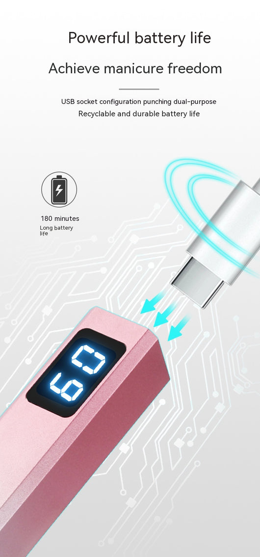 Lámpara Portátil UV LED para Uñas con Pantalla Digital - Image 20